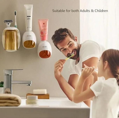 Automatic Toothpaste Dispenser – Plastic | Assorted Color