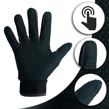 Winter Gloves With Velcro Buckle & Touch Screen Feature