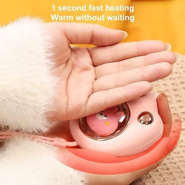 Cat Paw Cute Portable Hand Warmer – USB Rechargeable Mini Warmer, Lightweight, Random Color